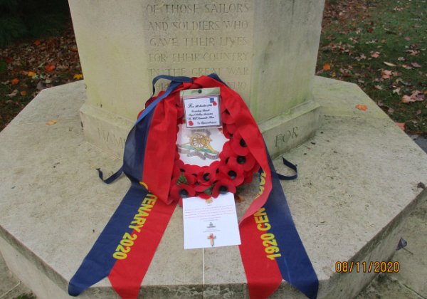 RAA Remembrance and Armistice Day 2020